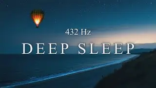 432 Hz Ambient Deep Sleep Music - Black Screen