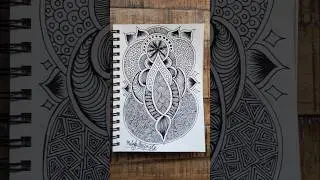 #art #drawing #sketch #sketchbook #doodle #pattern #pen #ink #shorts