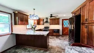 Tour of Kitchen With Microwave Drawer in East Springfield Pennsylvania.mp4