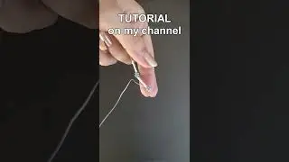 How to make seed bead necklace, daisy chain beaded necklace tutorial