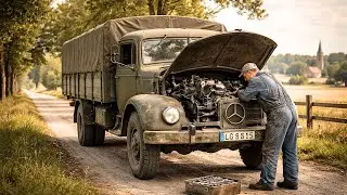 Wie funktionierte der Dieselmotor im Mercedes-Benz LG 315 und warum war er so langlebig?