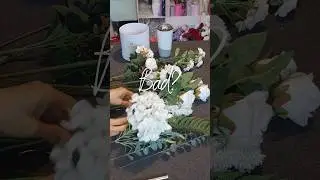 See how I condition these white silk roses.😏