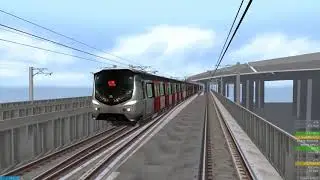 【九鐵Gone Wild!!!】openBVE 東鐵列車行走機場快綫 (時速高達150km/h)