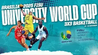 Day 1| Bras&iacute;lia 2025 FISU University World Cup 3x3 Basketball - Part 1