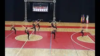 NBTA Europe Twirling Championships 2021 - Porec - TWIRLING TEAM Senior - Team FRANCE