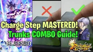 ULTIMATE Trunks Blast Art + Ki Charge Combo Guide! | Charge Step Mastery in Dragon Ball Legends