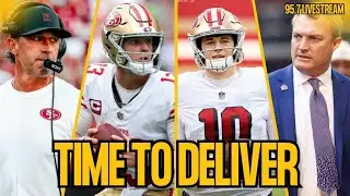 Brock Purdy Out 2-5 Weeks, In Mac Jones We Trust! | 95.7 The Game Live Stream