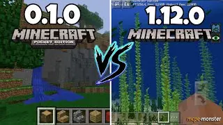ماينكرافت 0.1.0 ضد مينكرافت 1.12.0 🔥 | ضحك و تحشيش 😹 | old Minecraft VS new Minecrfat