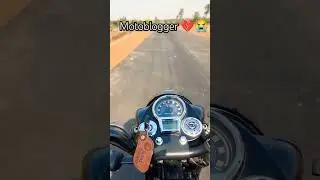 Moto blogger na banna 💔😭 #bullet #automobile #motovlog #rider #superbike #viralshort #youtubeshorts