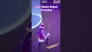 Epic Heavy Sniper Trickshot #shorts #fortnite #fyp #fortnitetrickshot #heavysniper