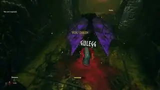 Valheim - Daily Death - Infested mine took my life quicky. Very quickly.