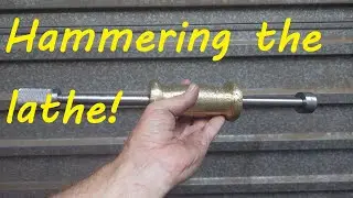 Turning a Sliding Hammer on the Lathe