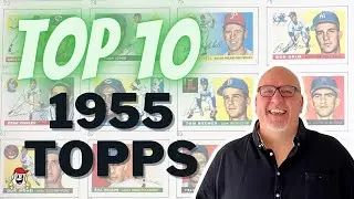 ⚡10 Best Cards From 1955 Topps Baseball ⚾ Clemente, Koufax, Killebrew!⚾