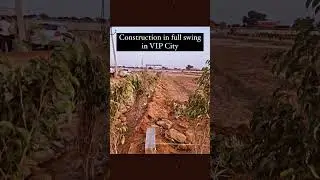 VIP CIty Construction in full swing (Rudraa Housing India)