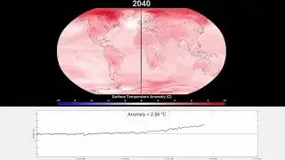 Surface Temperature 1850-2100 RCP8.5
