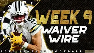 🔴 LIVE - Week 9 Waiver Wire Q&A - 2025 Fantasy Football