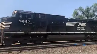 Pinola, IN  June 8, 2023  Norfolk Southern Westbound