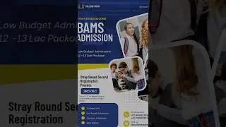 Stray Round Second Mp ayush counselling | Stray Round Second Registration Process #bams #foryou