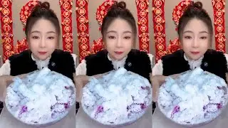ASMR THIN ICE EATING MUKBANG 