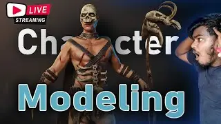 Character Modeling Tutorial in Hindi || Christmas special stream