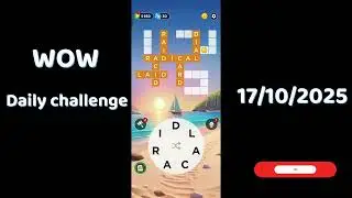 Wow Daily Puzzle October 17 2025 Answers | Wow Daily Puzzle Answers