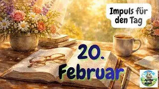 Inspiration for the day - February 20, 2026 &ndash; Pastor Bernd