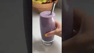 Pregnancy Smoothies - Week 12: PLUM 💜 #shorts