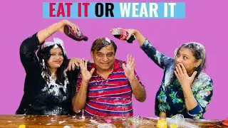 Eat It 🥗 or Wear It 👗 Challenge🥊 || #TIOTV 📺