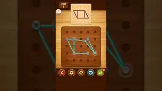 Line Puzzle String Art Pine Level 2 Solution