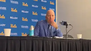 UCLA head coach Mick Cronin after 74-63 win over Oregon (12.6.25)