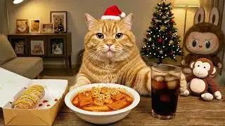 Orange Cat Eating ASMR #catasmr  #mukbang  #cateating  #asmr #shorts #satisfying