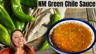 New Mexican Green Chile Sauce Recipe || Mexican Chile Sauce Recipe || Best Chile Sauce For Breakfast