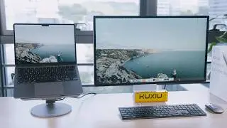 Essential Macbook Accessories in 2024 - KUXIU X53 Hub Multifunctional Laptop Stand
