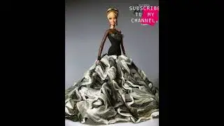 Pretty Barbie&rsquo;s beautiful gown ❤️&zwj;🔥❣️ #shorts #barbie #doll