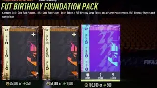 Fut Birthday Foundation Pack FIFA 22