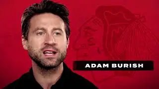 Burish on Keith being a slow eater | Chicago Blackhawks
