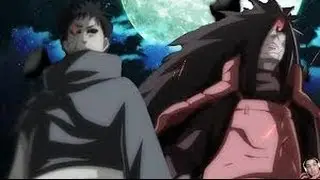 Naruto, Killer Bee, Kakashi vs Obito & Madara