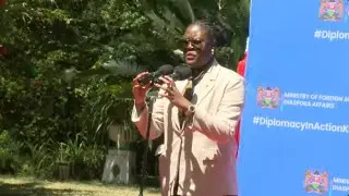 WATCH: Winnie Odinga WARMLY Welcomes PS & Guests for Raila Odinga Memorabilia Ceremony