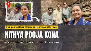 NITHYA POOJA KONA😍||ssvlog||subscribe||share||long time||Roadtrip|Travel||