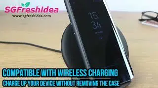 Samsung S8 and S8 Plus Clear View Case with Stand OEM Version | Singapore | SGFreshIdea