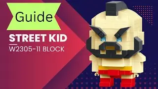 [Guide] W2305-11 Street Kid Building Blocks | Fun Little Toys Step-by-Step Assembly Instructions