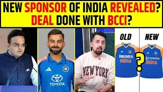 NEW SPONSOR OF TEAM INDIA REVEALED? DEAL DONE WITH BCCI? #teamindia #sponsor #bcci