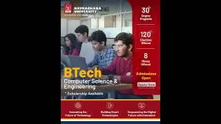 Admissions Open in BTech - CSE