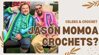 Jason Momoa Crochets Jack Black A Hexagon Cardigan