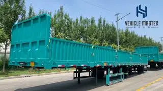 Bulk Cargo Side Wall Semi Trailer - Vehicle Master