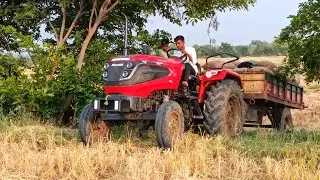 Solis 4215 full loaded tractor stunt video| Solis 4215 | tractor videos| VSK Veeresh|