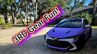 3RD Gear Pulls in my Widebody Corolla Hatchback. 