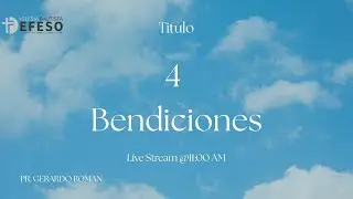Bendiciones - Pr.GERARDO ROMAN