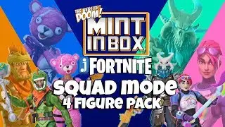 Mint in Box: Jazwares Fortnite - Squad Mode 4 Figure Pack - #Fortnite #Jazwares #Toys