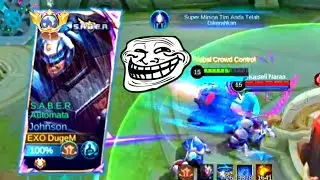HARD GAME JOHNSON‼️PERJUANGAN JOHNSON SOLO RANK - Mobile Legends 